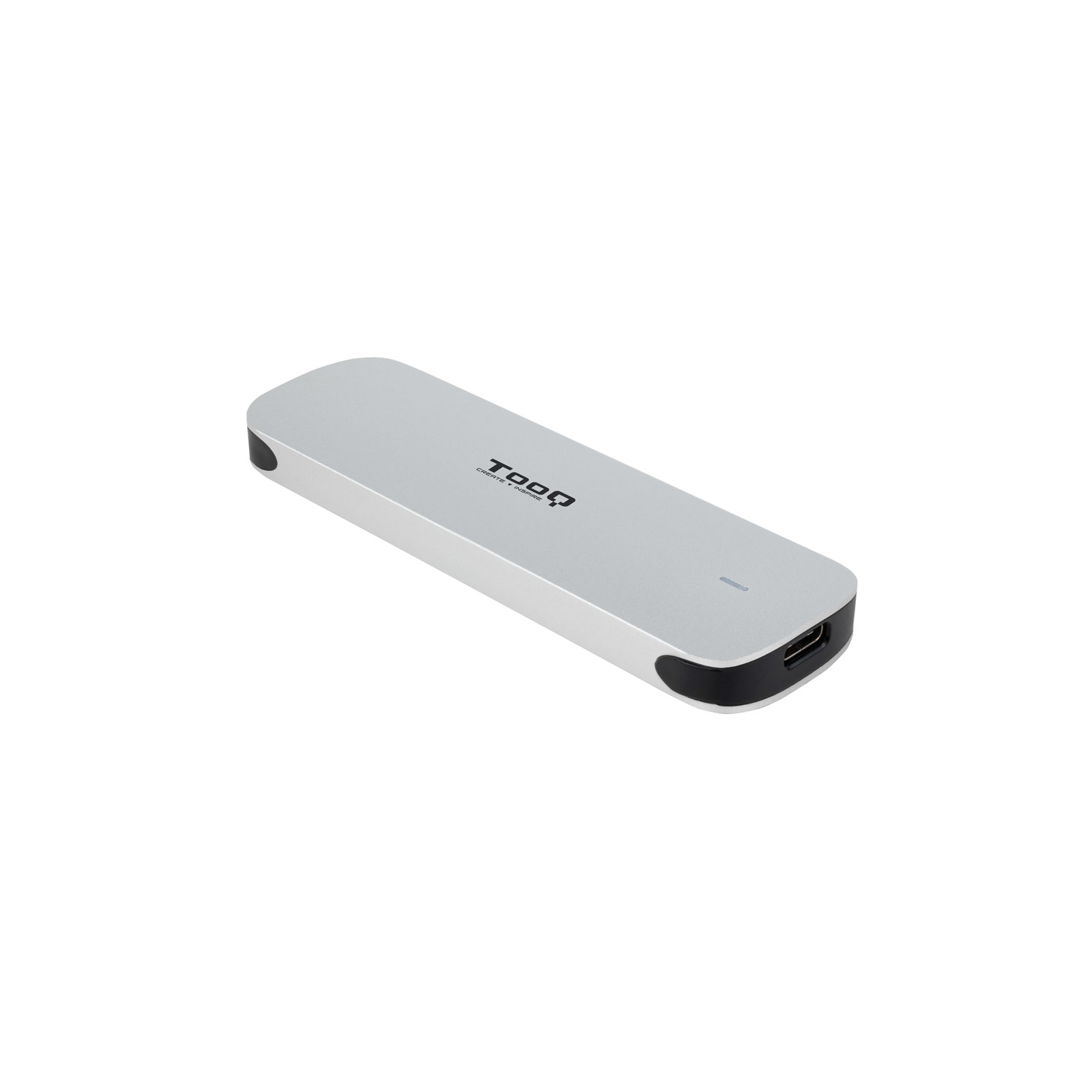 Picture of Picture of Caja SSD Tooq M.2 NGFF USB 3.1 Gen 1 Plata