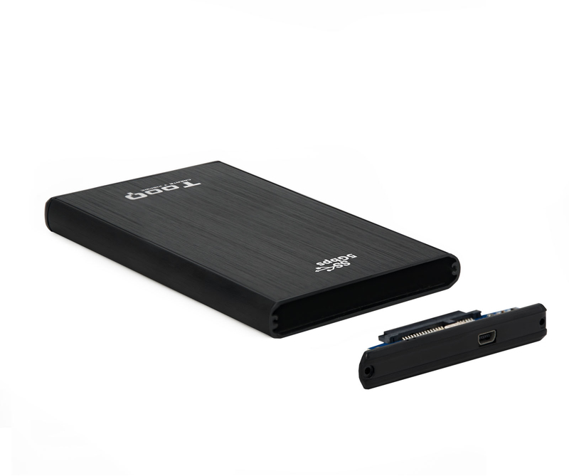 Picture of Picture of Caja Externa HDD Tooq 2.5" SATA (9mm) - USB 3.0 Negro