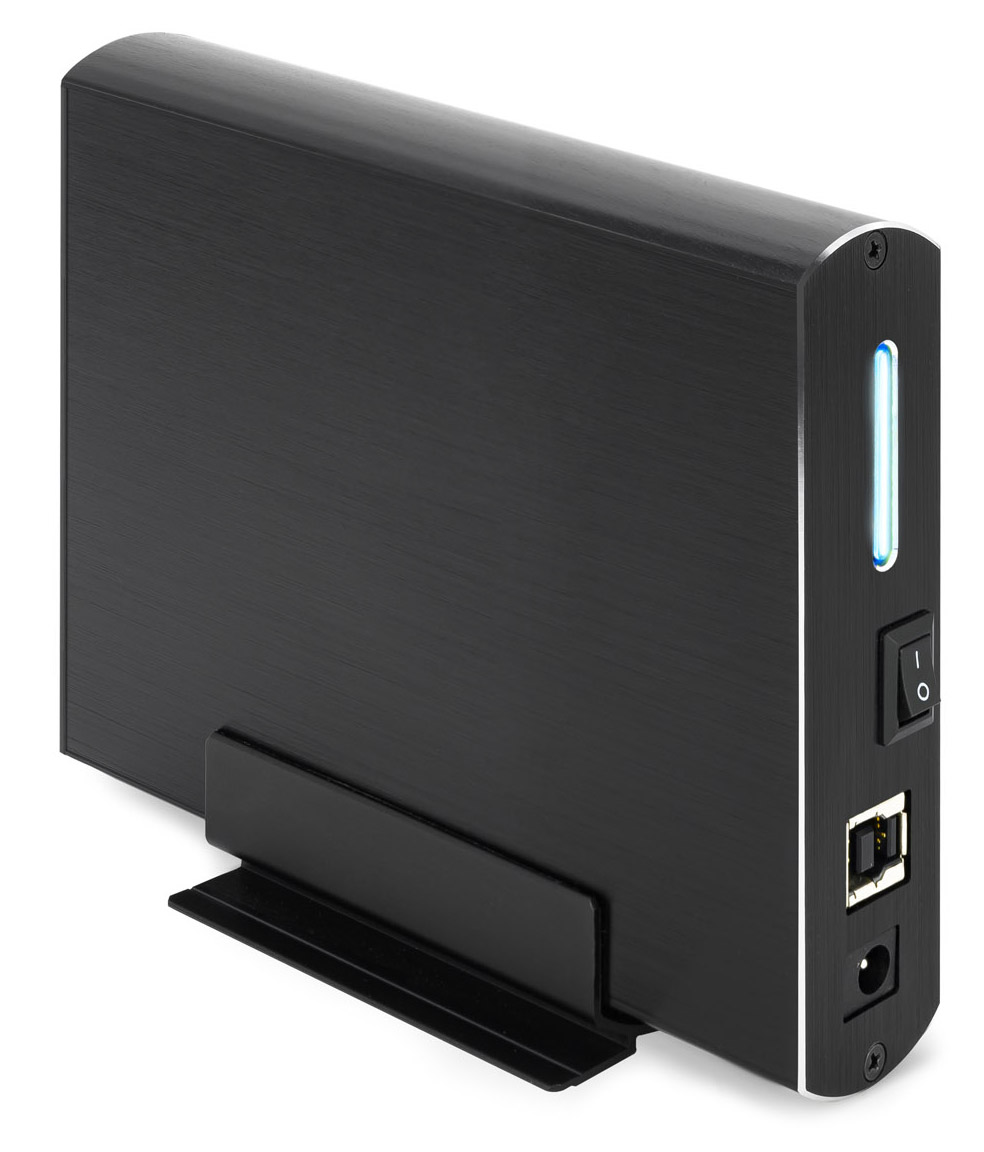Picture of Picture of Caja Externa HDD Tooq 3.5" SATA LED - USB 3.0 / 3.1 Negro