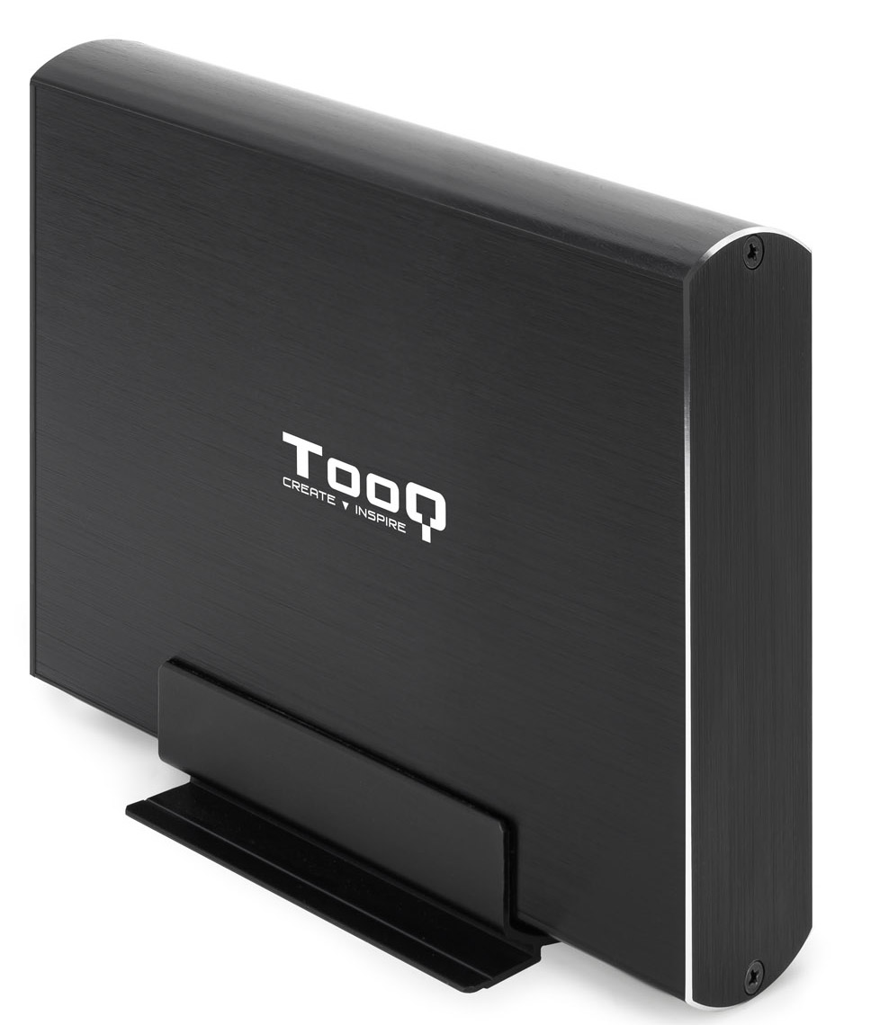 Picture of Picture of Caja Externa HDD Tooq 3.5" SATA LED - USB 3.0 / 3.1 Negro