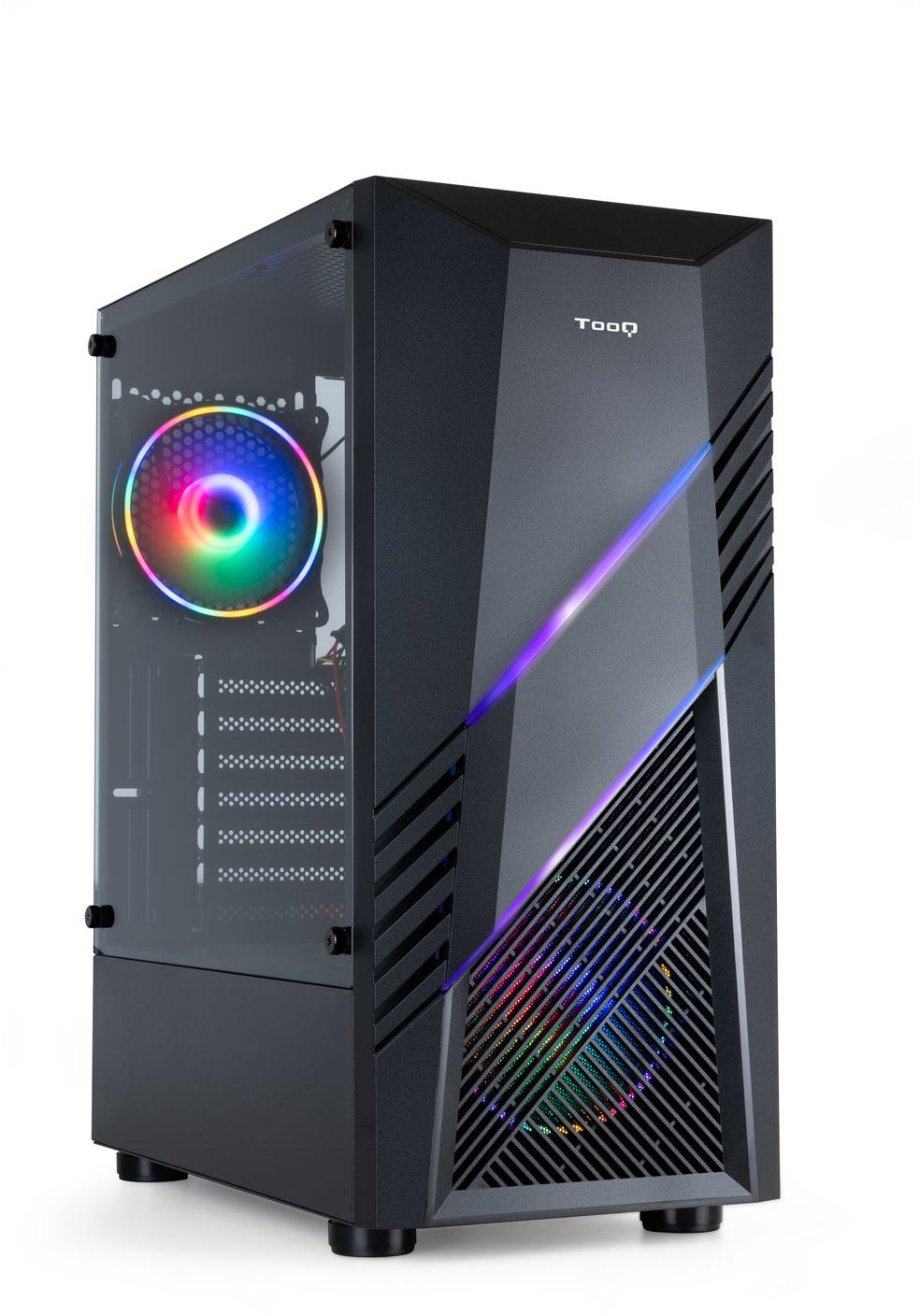 Picture of Picture of Caja ATX Tooq BIOHAZARD RGB c/ VidrioTemplado Negra