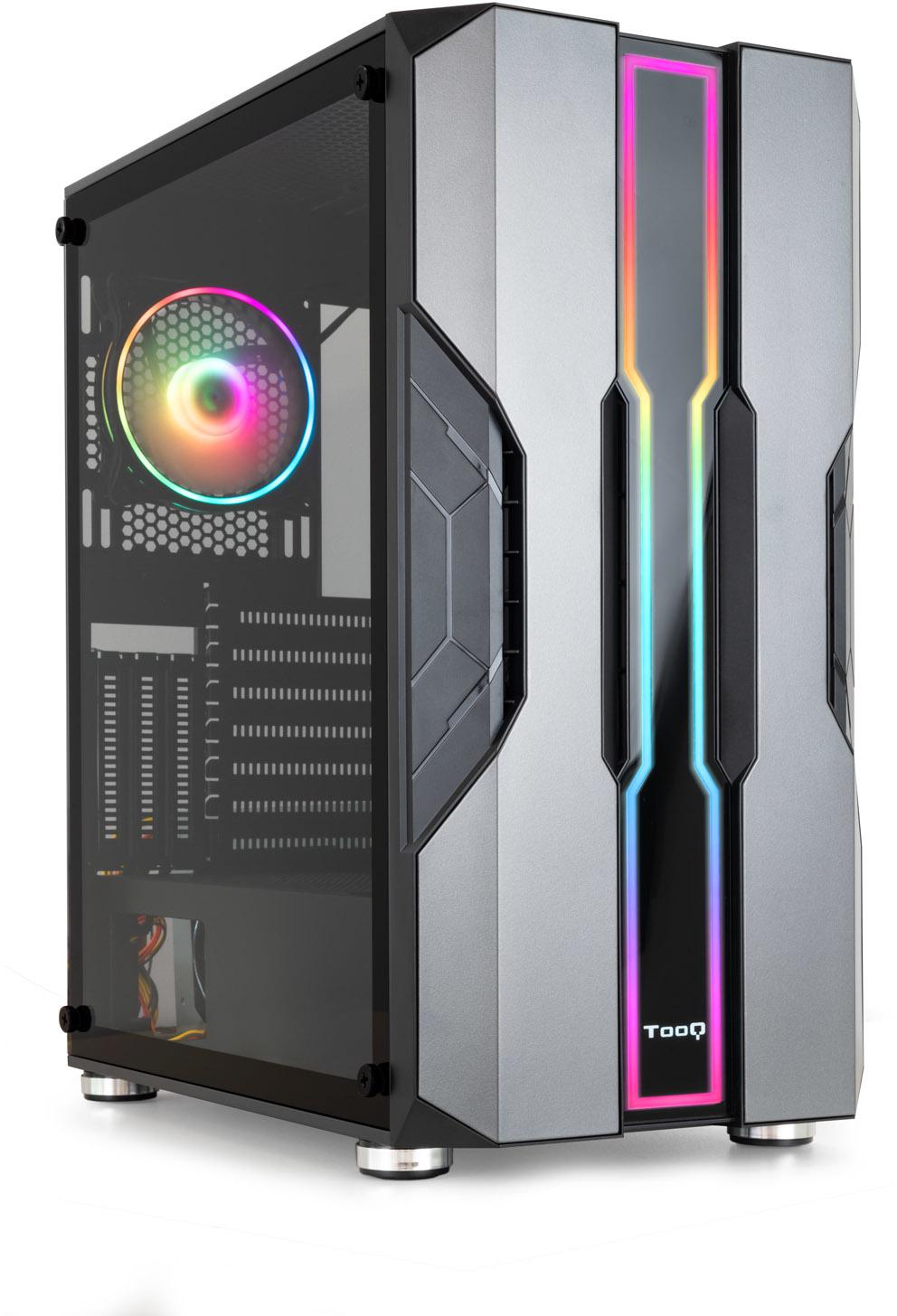Picture of Picture of Caja E-ATX Tooq NIGHTCITY ARGB c/ Cristal Templado Negra