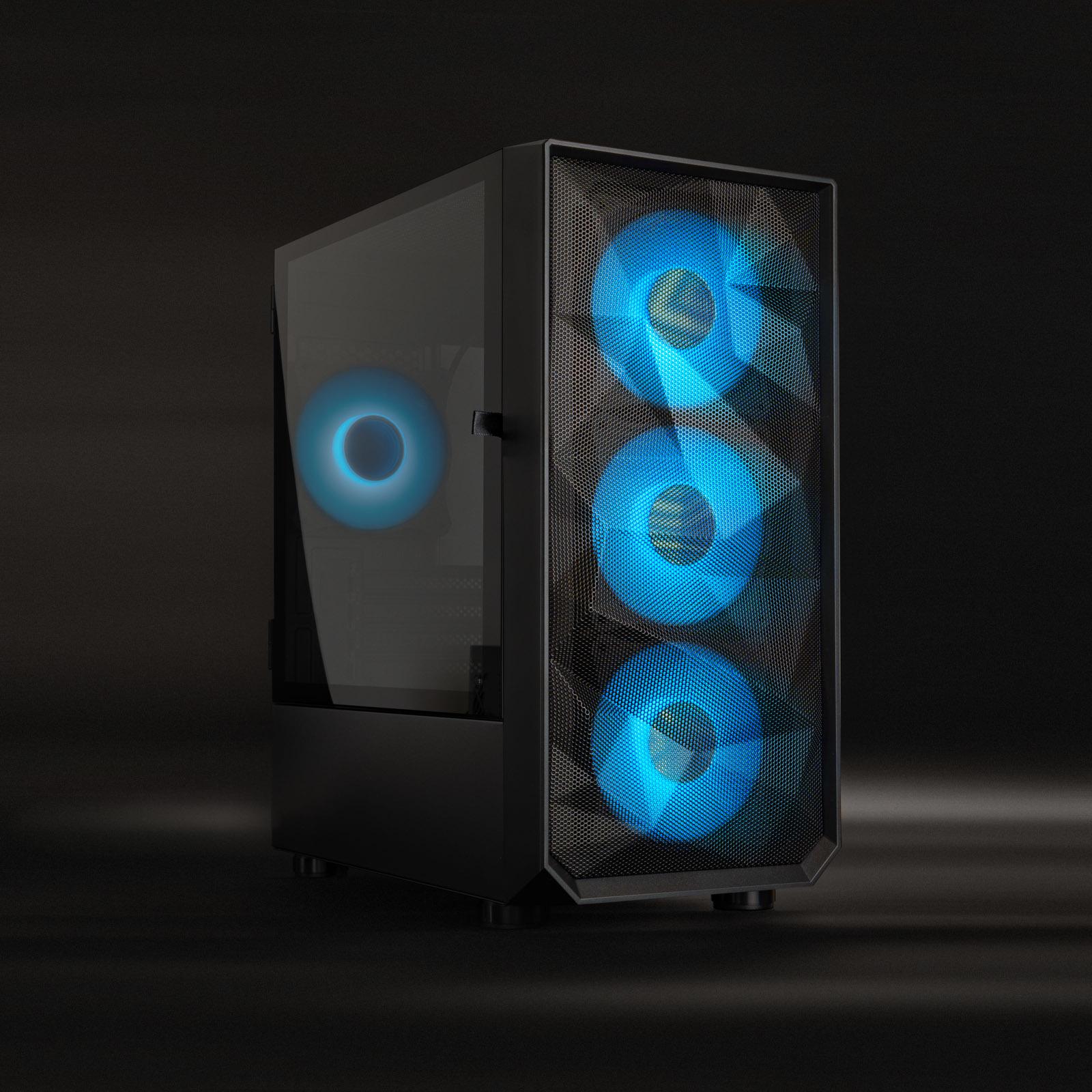 Picture of Picture of Caja Micro-ATX Tooq SEIZURE Mesh ARGB c/ Cristal Templado Negra