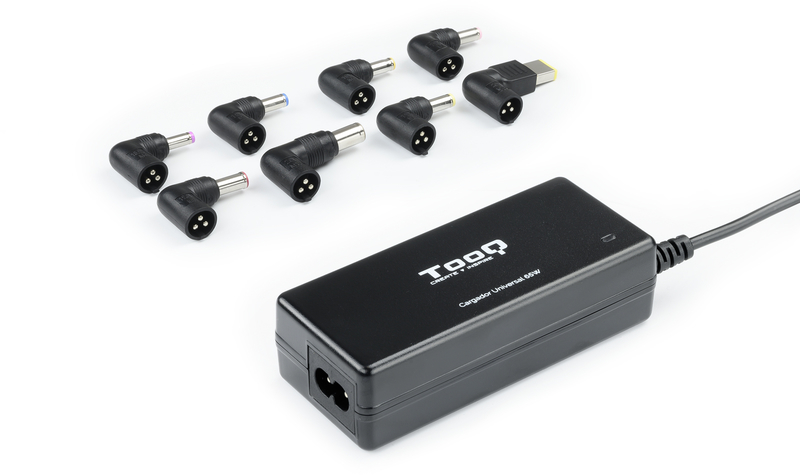 Tooq - Cargador de Portátil Tooq 65W 1x USB Automático