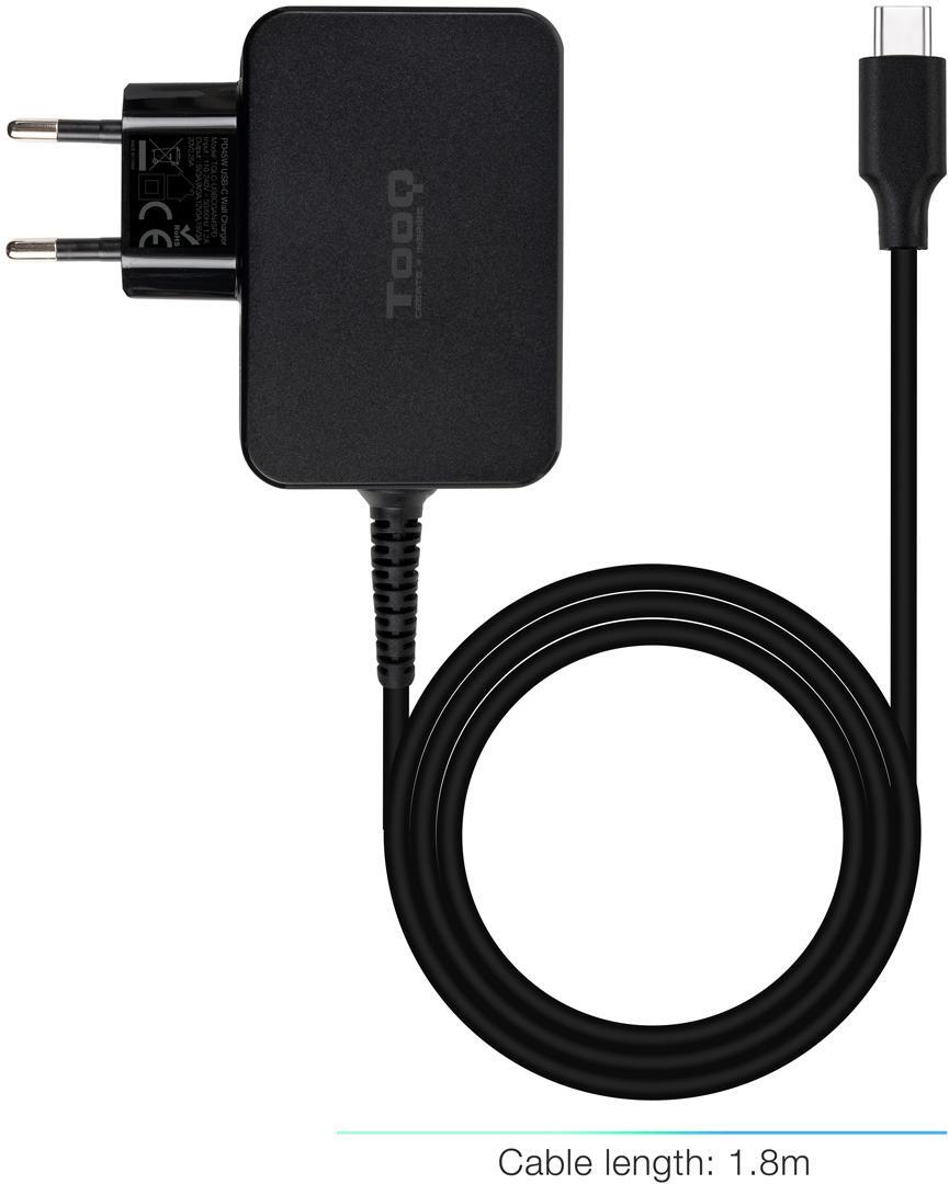 Picture of Picture of Cargador de Portátil GaN Tooq USB-C PD 45W