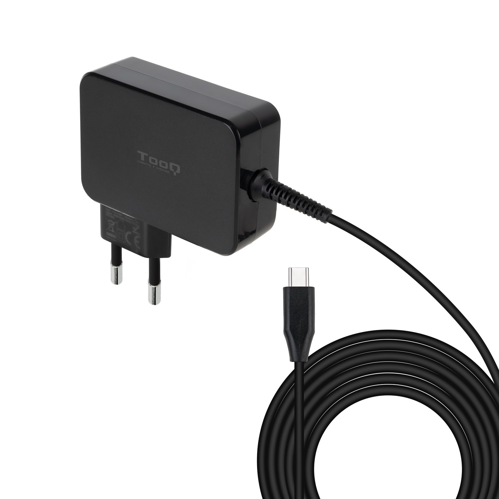 Picture of Picture of Cargador para portátil Tooq USB-C PD3.0 90W GaN