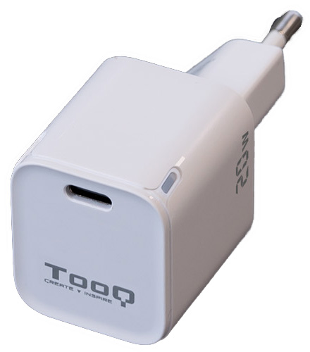 Picture of Picture of Cargador Tooq USB-C PD 20W Blanco