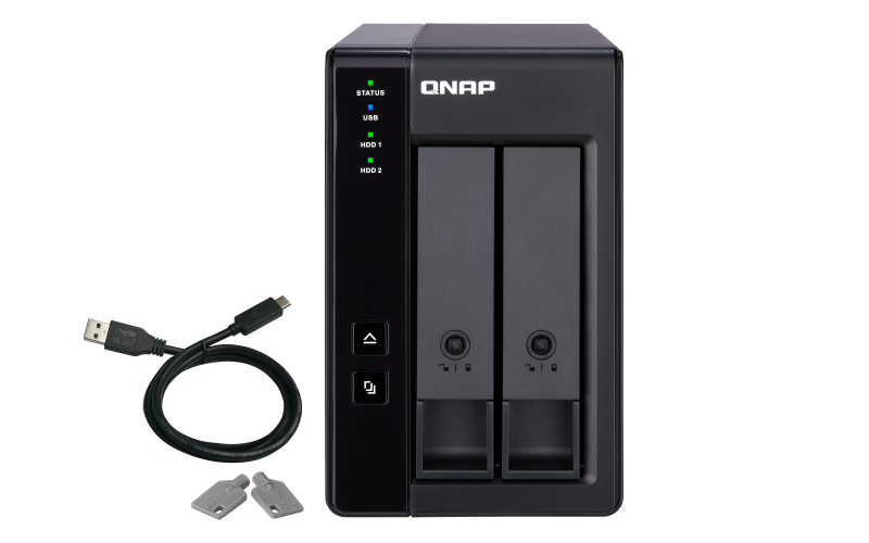 Picture of Picture of Unidade de Expansão NAS QNAP TR-002 - 2 Baías - USB Type C
