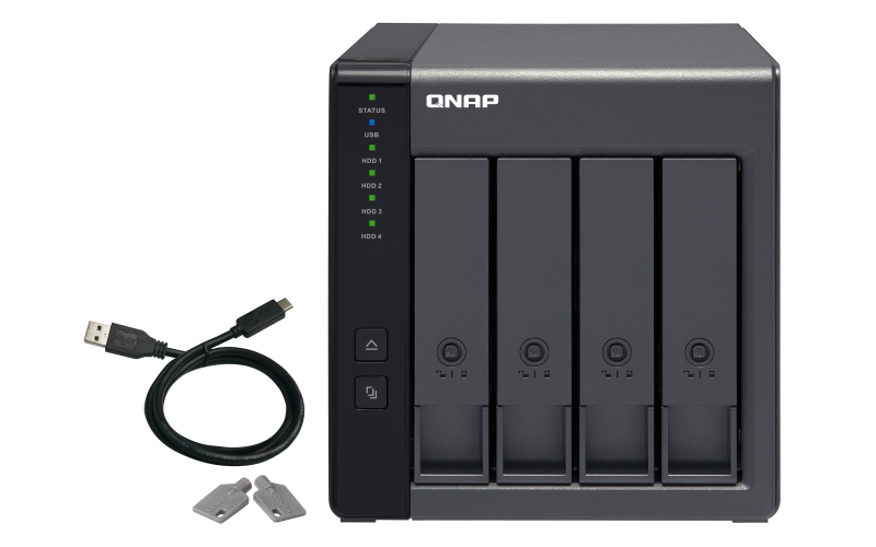Picture of Picture of Unidade de Expansão NAS QNAP TR-004 - 4 Baías - USB Type C