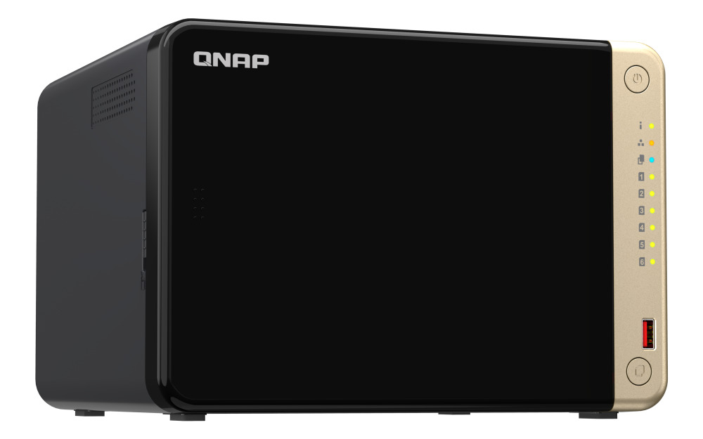 Picture of Picture of NAS QNAP TS-664-8G - 6 Baías - 2.9GHz 4-core - 8GB RAM