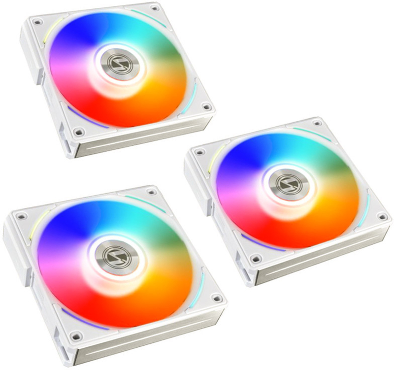 Picture of Picture of Ventilador Lian Li UNI AL120 RGB PWM Blanco 120mm (Pack 3)