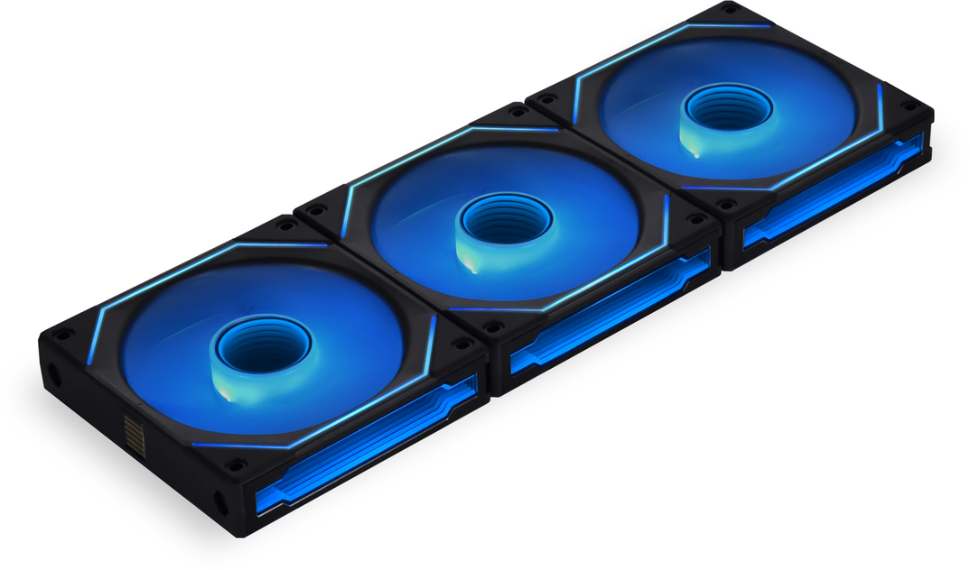 Lian Li - Ventilador Lian Li UNI FAN SL120 Infinity RGB PWM Negro 120mm (Pack 3)