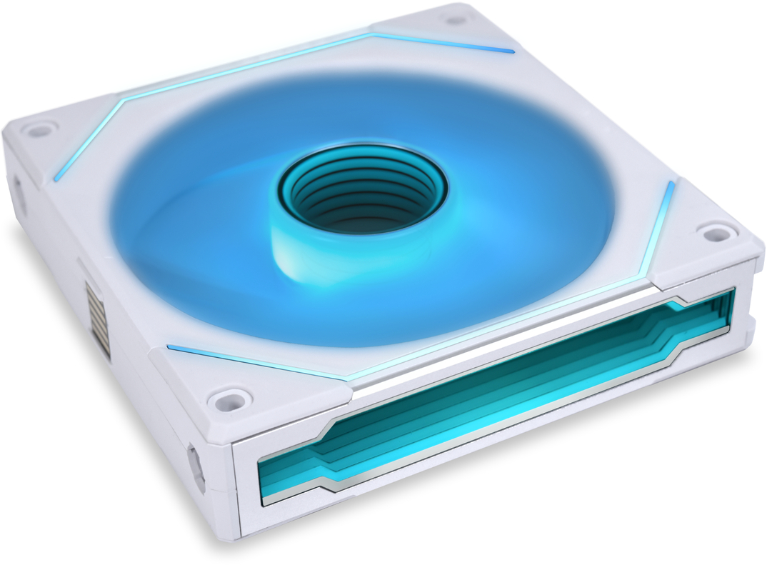 Lian Li - Ventilador Lian Li UNI FAN SL120 Infinity RGB PWM Blanco 120mm (Pack 3)