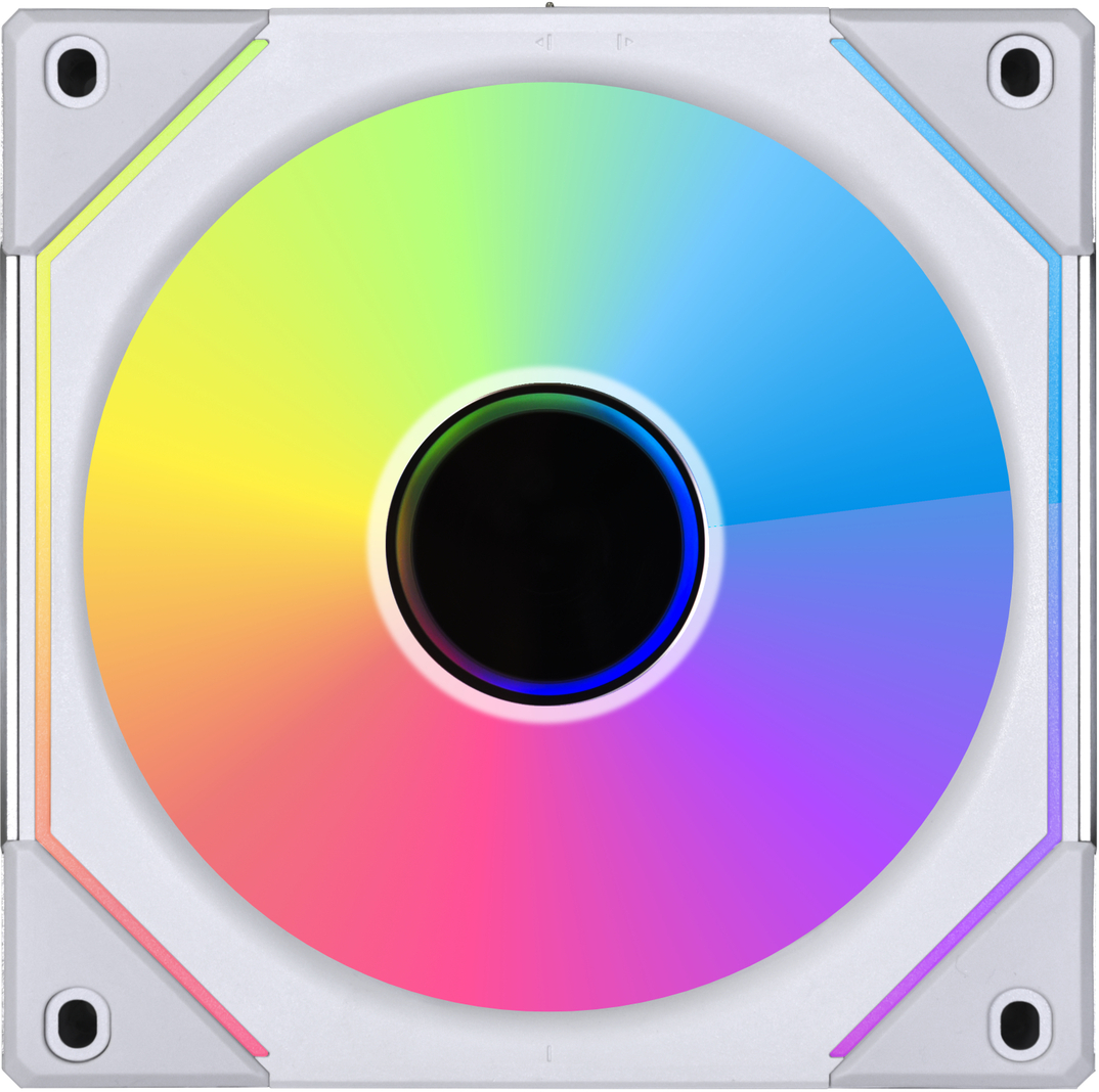 Lian Li - Ventilador Lian Li UNI FAN SL120 Infinity RGB PWM Blanco 120mm (Pack 3)