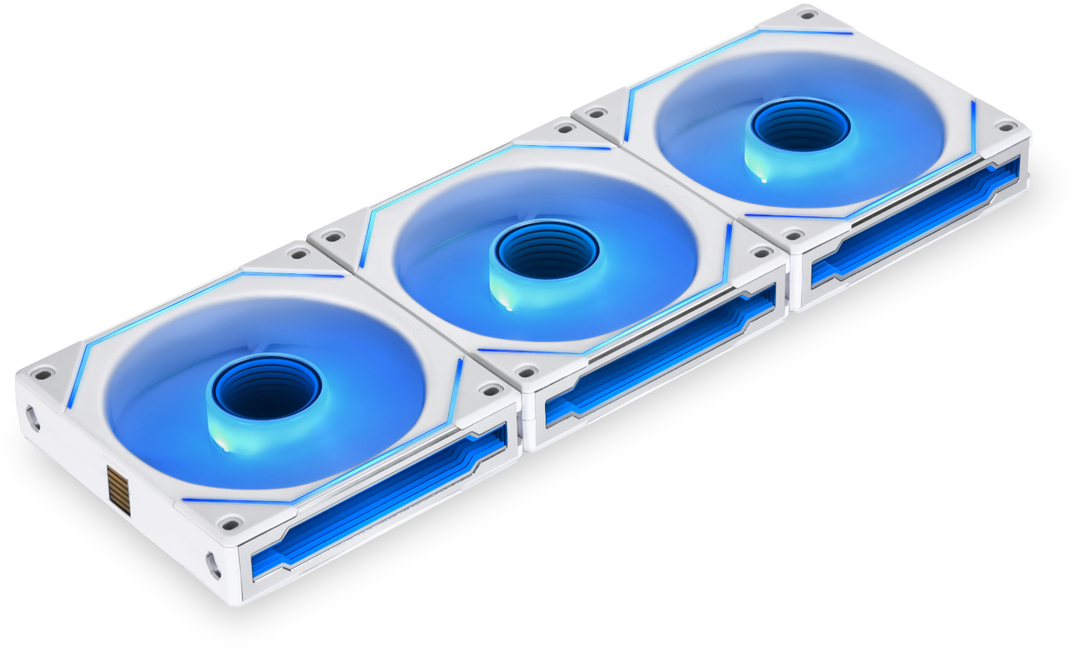 Picture of Picture of Ventilador Lian Li UNI FAN SL120 Infinity RGB PWM Blanco 120mm (Pack 3)