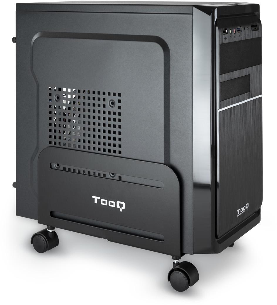 Tooq - Soporte Móvel Tooq para Caja ATX Negro