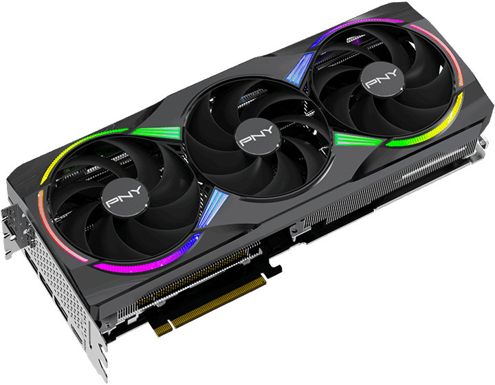 PNY - Tarjeta Gráfica PNY GeForce® RTX 5080 Gaming RGB Triple Fan OC 16GB GDDR7 DLSS3