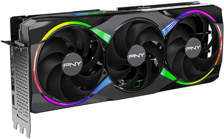 PNY - Tarjeta Gráfica PNY GeForce® RTX 5080 Gaming RGB Triple Fan OC 16GB GDDR7 DLSS3