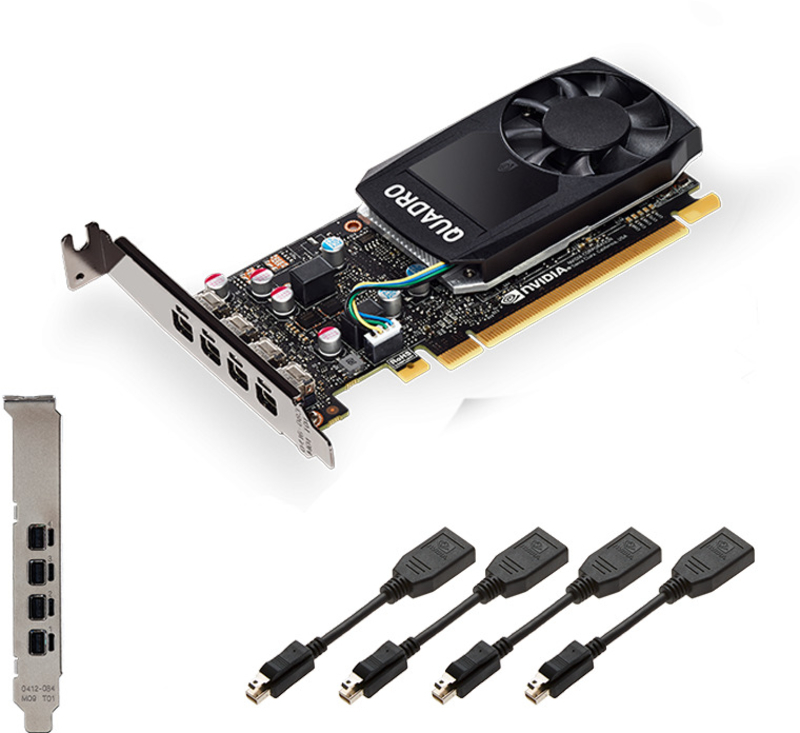 Picture of Picture of Tarjeta Gráfica PNY NVIDIA Quadro P1000 V2 DP 4GB GD5