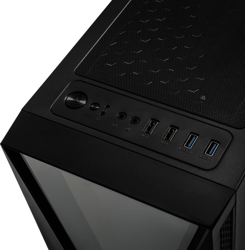 Kolink - Caja ATX Kolink VOID RGB Vidrio Templado Negro