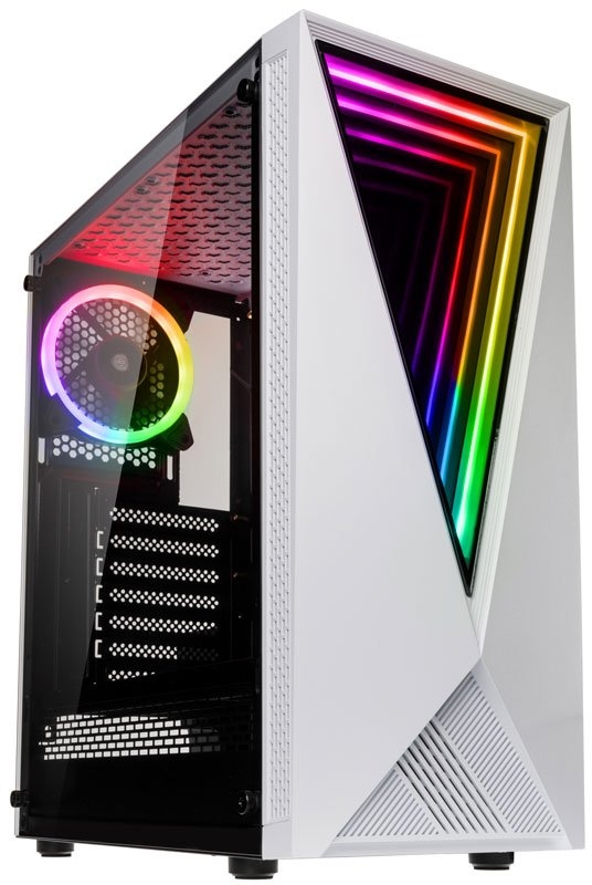 Kolink - Caja ATX Kolink VOID RGB Vidrio Templado Blanco