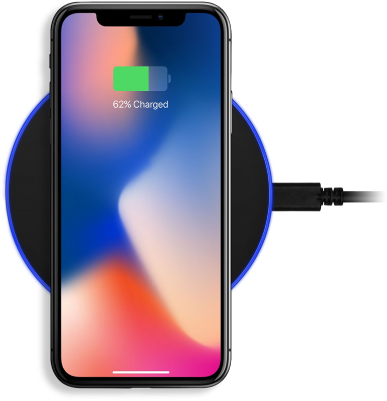 Picture of Picture of Carregador Wireless AXAGON WDC-P10T, Qi 5 / 7.5 / 10W, micro-USB