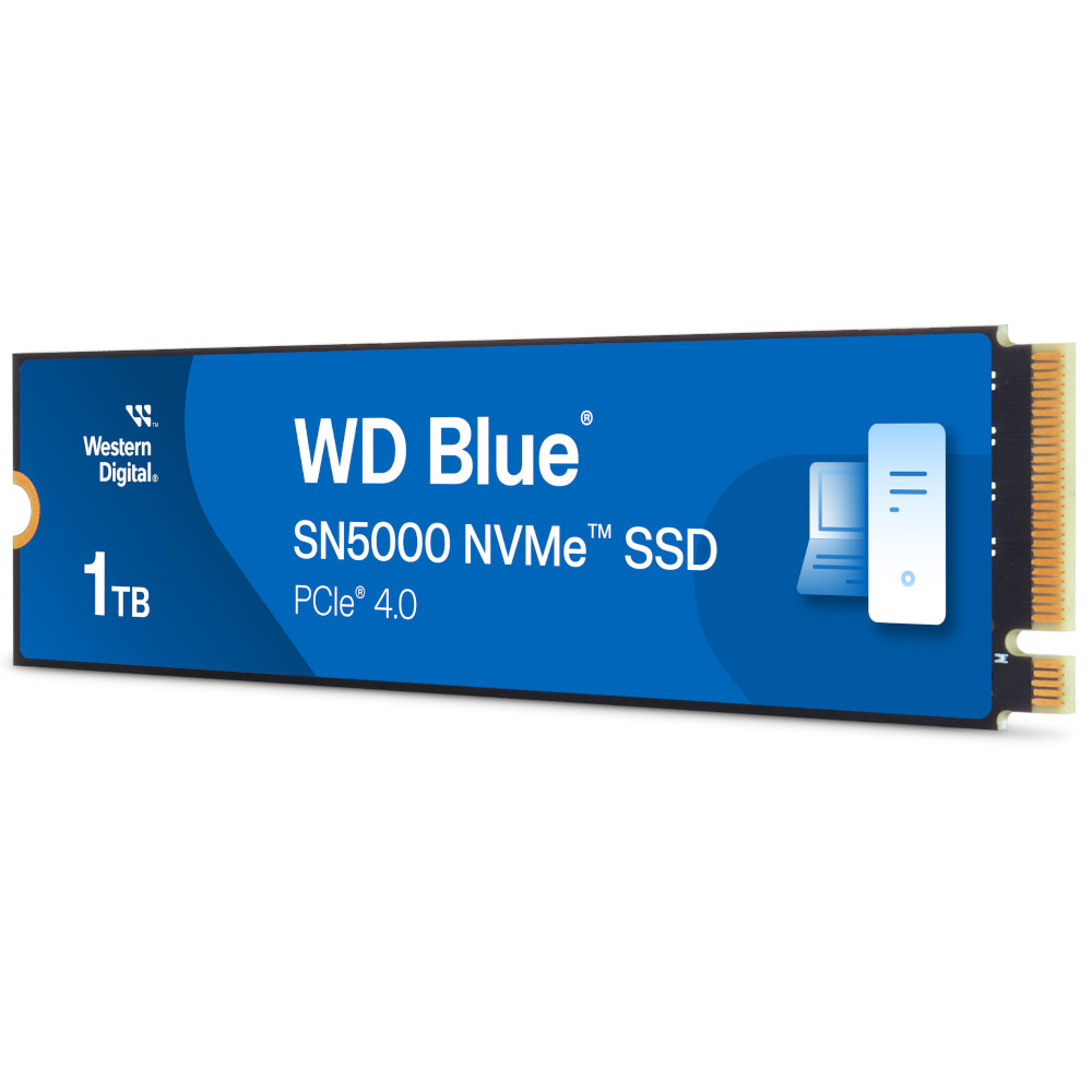 WD - Disco SSD Western Digital Blue SN5000 1TB Gen4 M.2 NVMe (5150/4900MB/s)