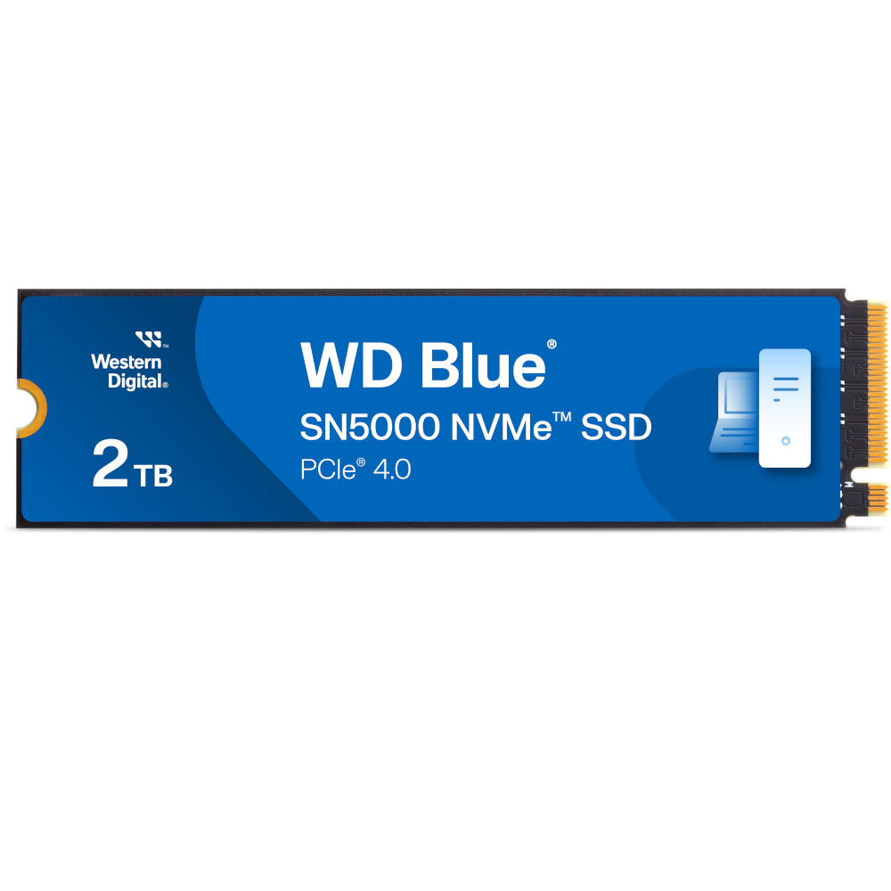 Picture of Picture of Disco SSD Western Digital Blue SN5000 2TB Gen4 M.2 NVMe (5150/4850MB/s)