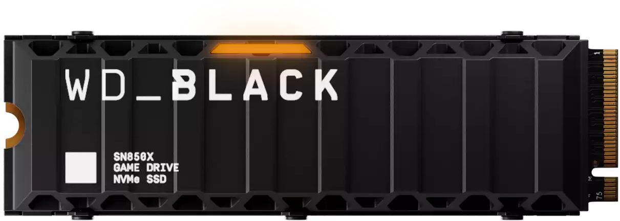Picture of Picture of Disco SSD Western Digital Black SN850X 4TB Heatsink Gen4 M.2 NVMe