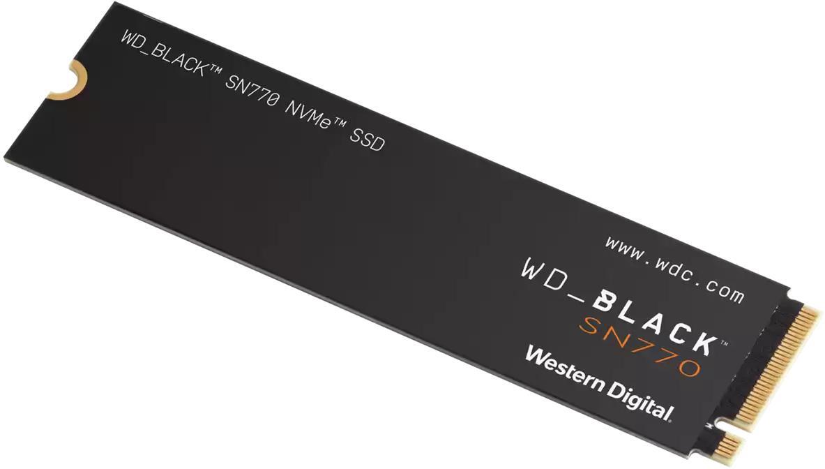 WD - Disco SSD Western Digital Black SN770 500GB Gen4 M.2 NVMe (5150/4850MB/s)