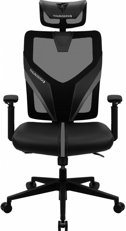 Picture of Picture of Silla Gaming Ergonomica ThunderX3 YAMA 1 - Negro/Negro