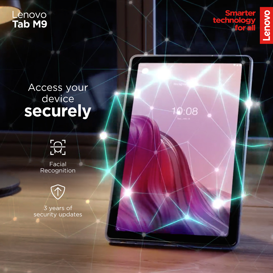 Lenovo - Tablet Lenovo Tab M9 TB-310FU 9.0" (3 / 32GB) WiFi Plata + Funda