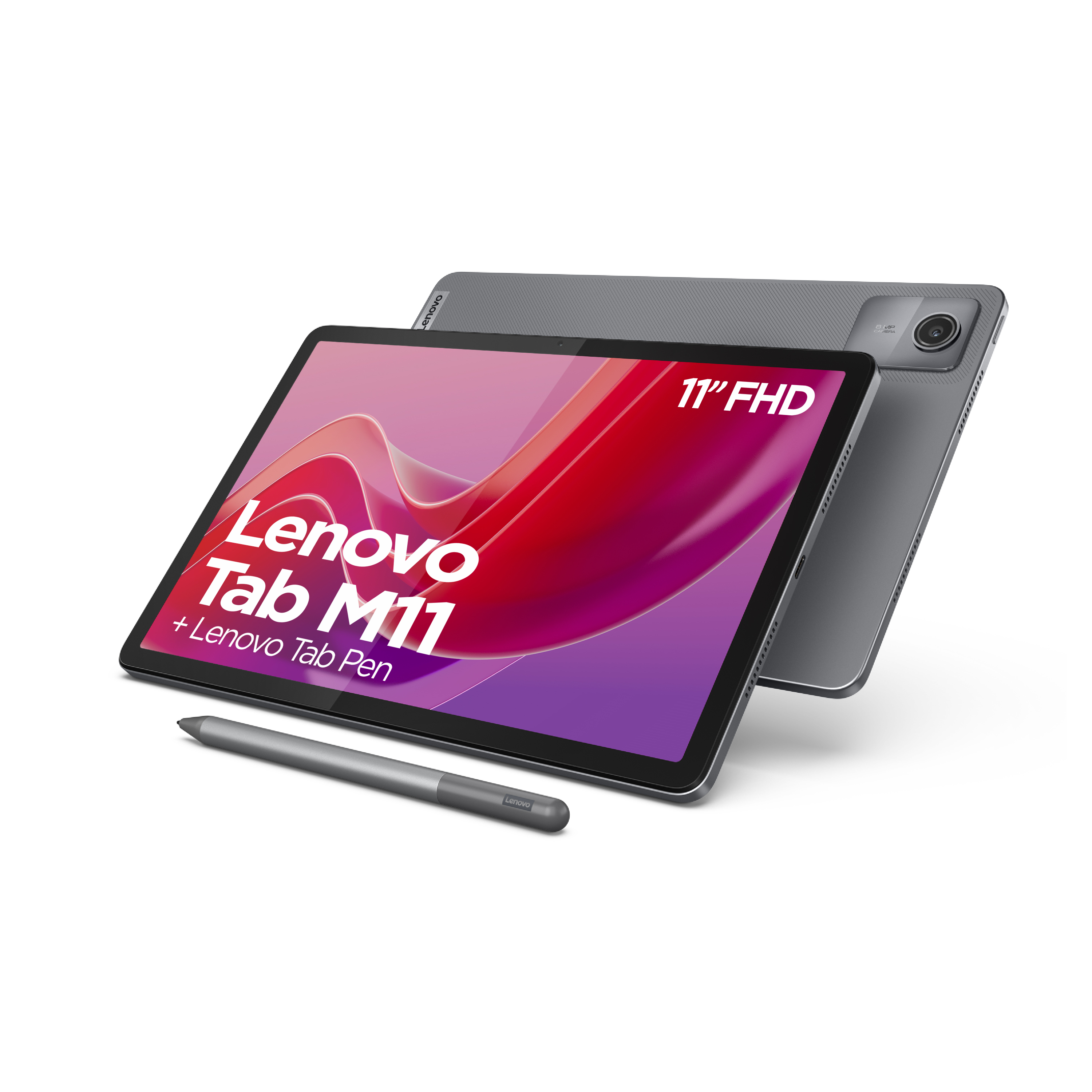 Picture of Picture of Tablet Lenovo Tab M11 TB-330FU 11" (4 / 128GB) 90Hz WiFi Cinzento + Pen