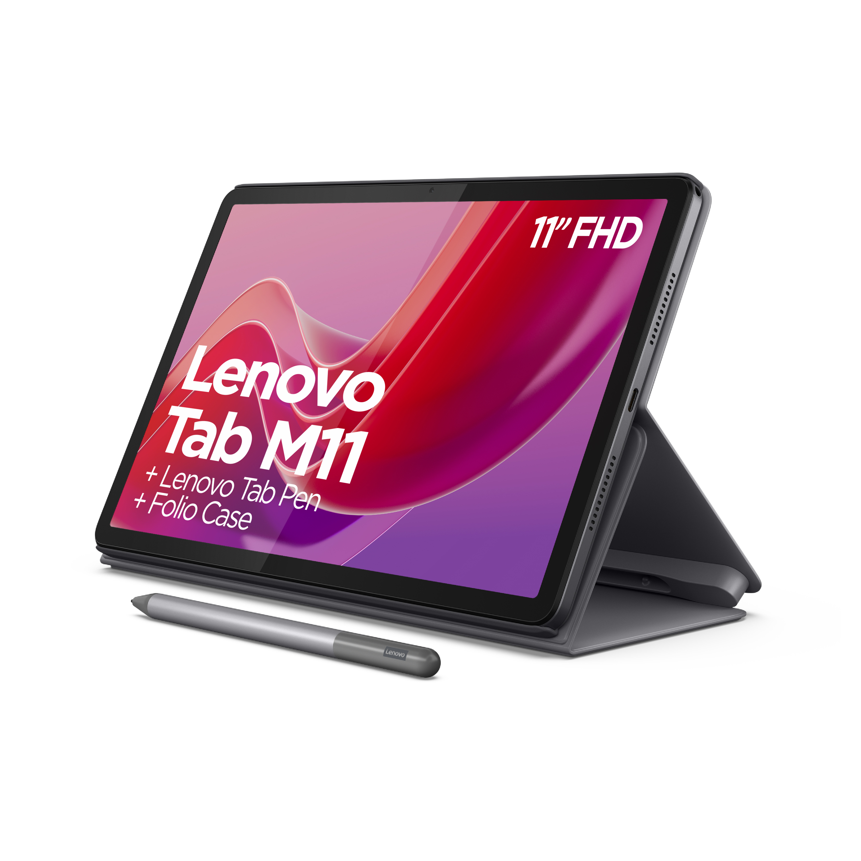 Picture of Picture of Tablet Lenovo Tab M11 TB-330FU 11" (8 / 128GB) 90Hz WiFi Cinzento + Capa + Pen