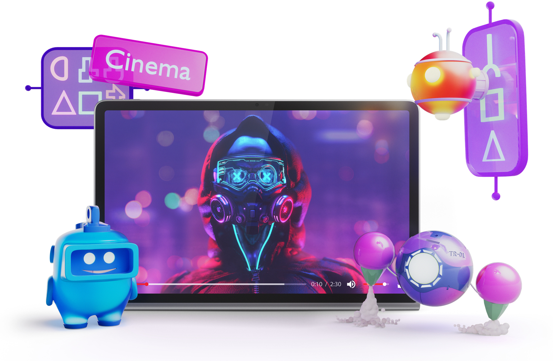 Lenovo - Tablet Lenovo Tab Plus TB351F 11.5" (8 / 256GB) 2K 90Hz WiFi Gris