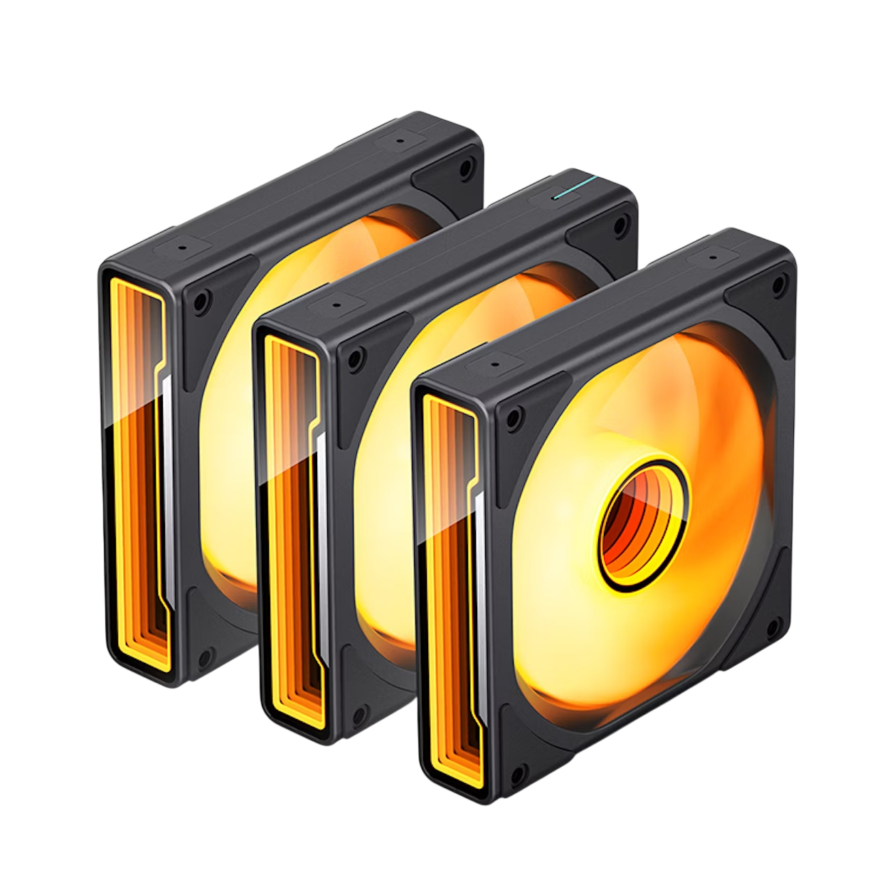 Picture of Picture of Ventilador Jonsbo ZK-120B ARGB PWM Preto - 120mm (3PACK)