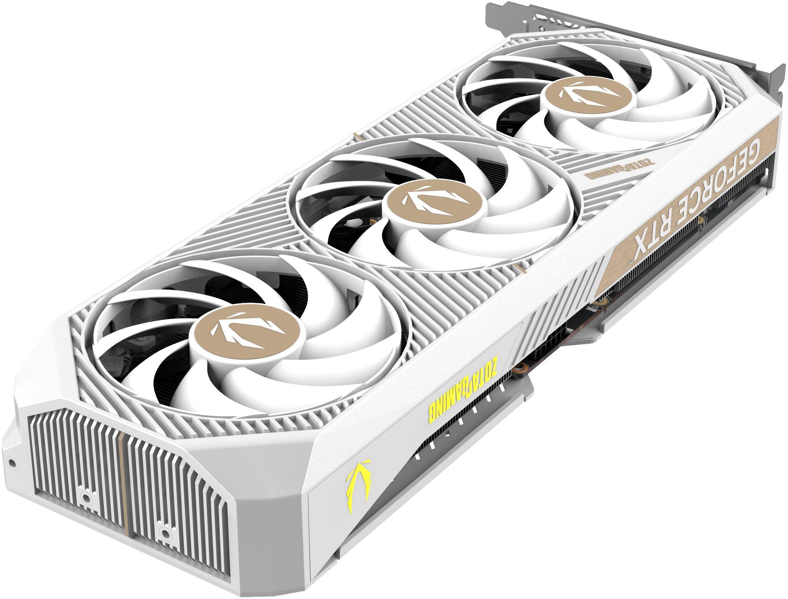 Zotac - Tarjeta Gráfica ZOTAC GeForce® RTX 5070 Amp White12GB GDDR7 DLSS4