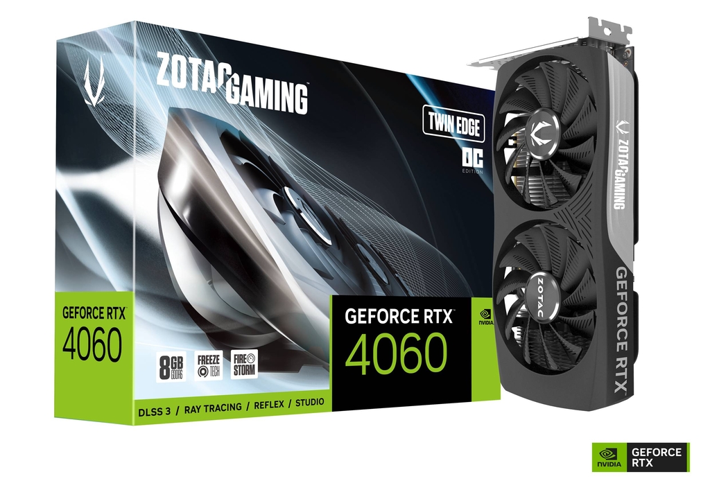Picture of Picture of Tarjeta Gráfica ZOTAC GeForce® RTX 4060 Twin Edge OC 8GB GDDR6 DLSS3