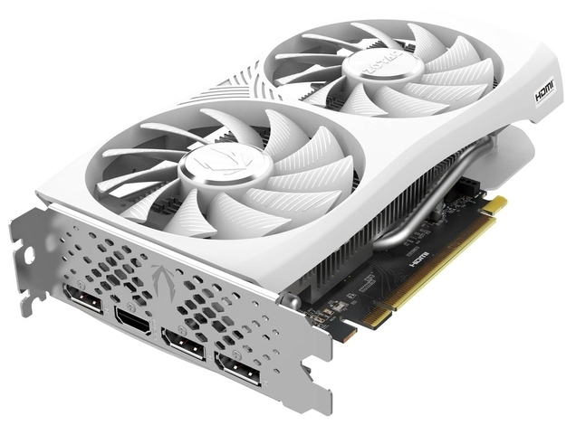 Picture of Picture of Tarjeta Gráfica ZOTAC GeForce® RTX 4060 Twin Edge White Edition 8GD6 DLSS3