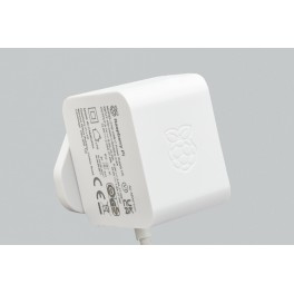 Raspberry - Transformador Oficial para Raspberry 5 27W USB-C Branco