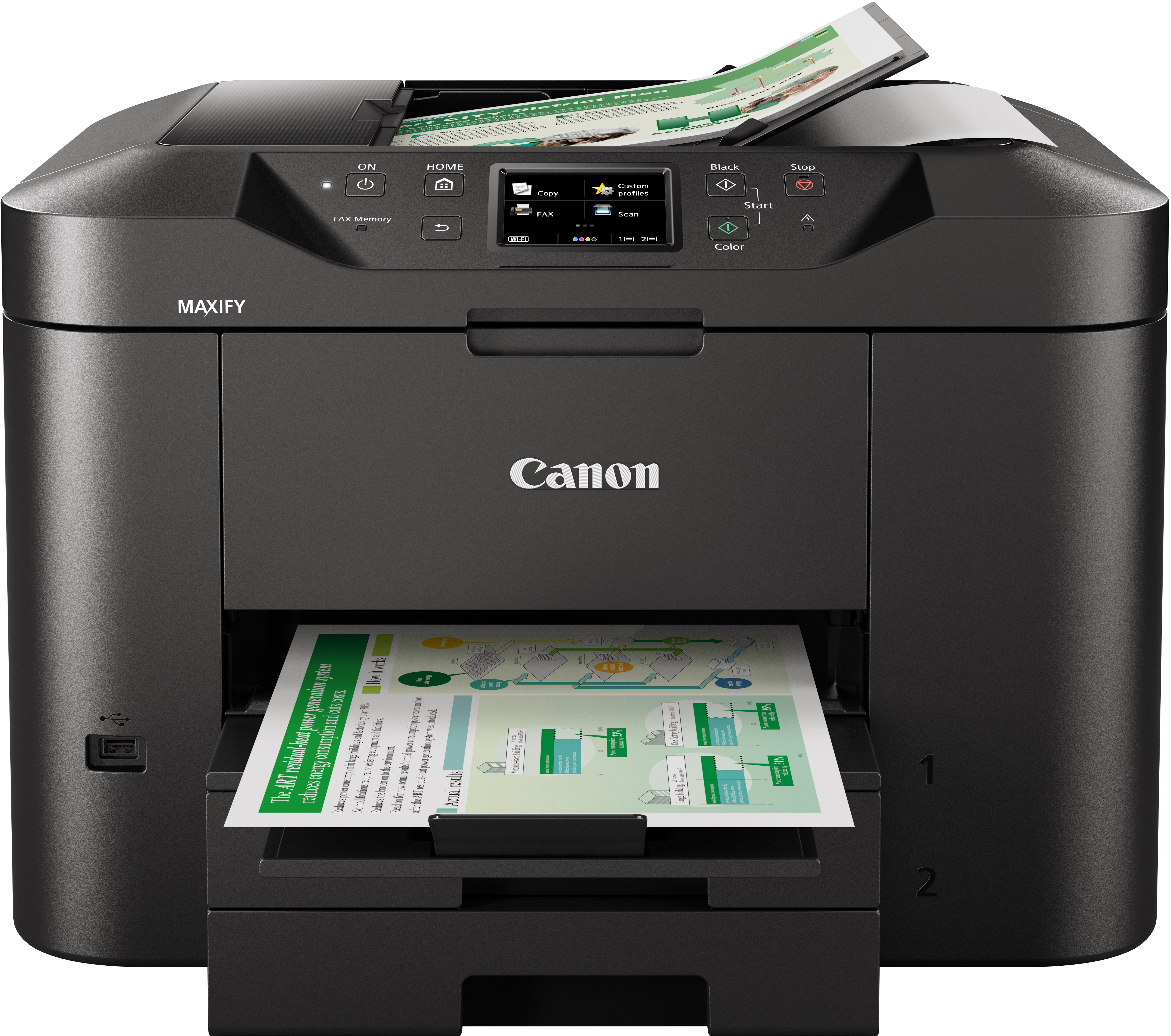  - Multifuncional Canon MAXIFY MB2750 Wi-Fi Negro