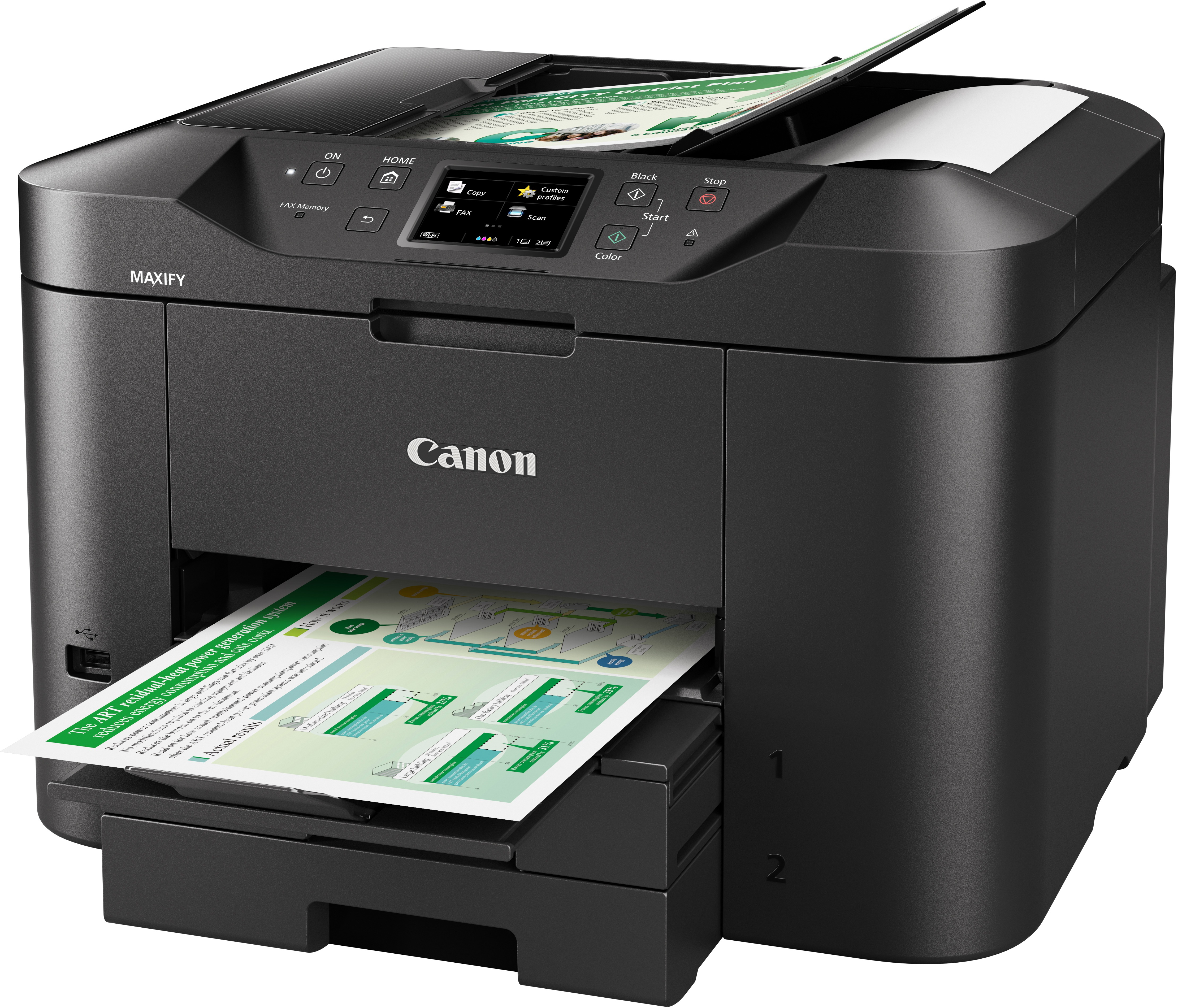  - Multifuncional Canon MAXIFY MB2750 Wi-Fi Negro