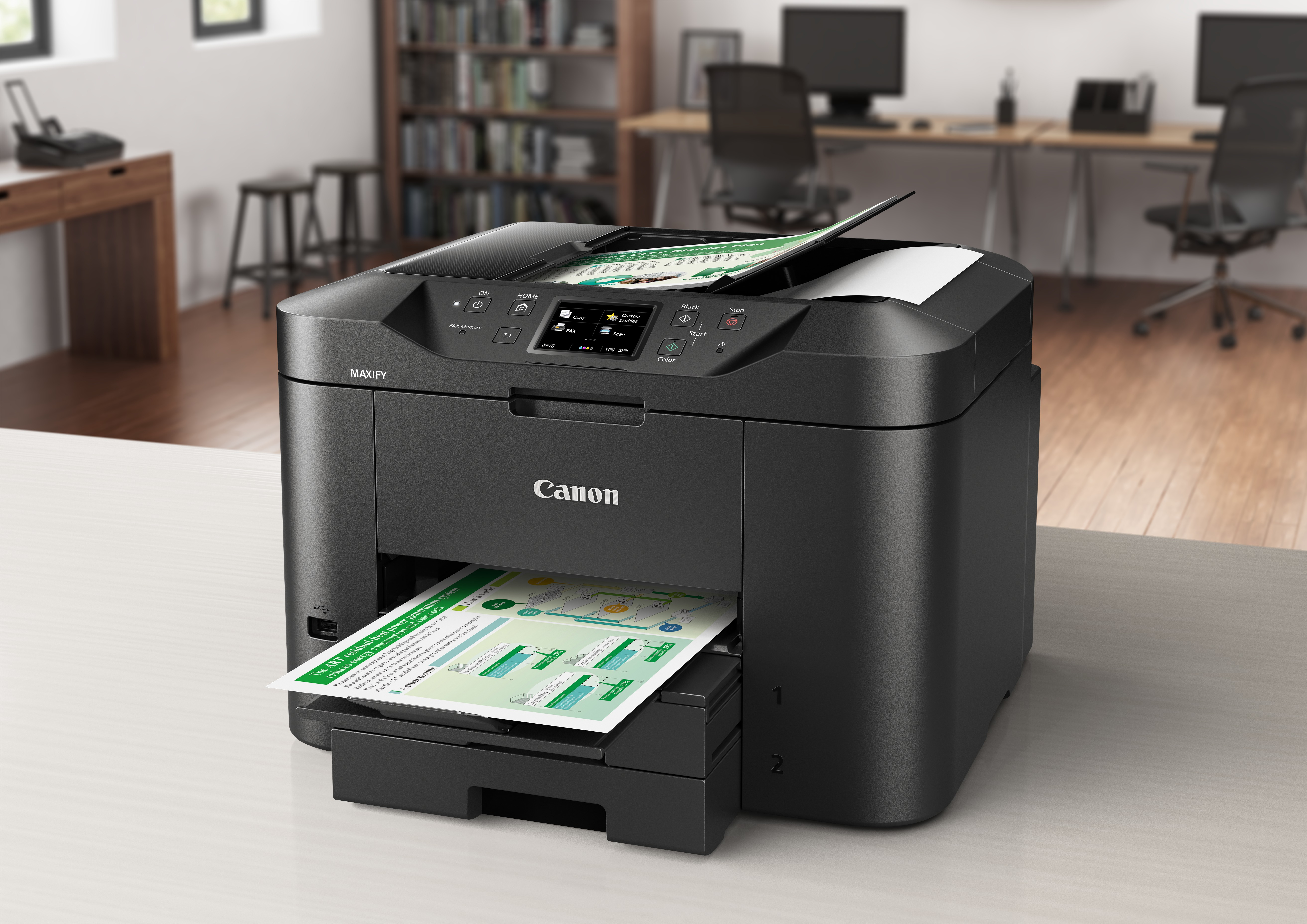  - Multifuncional Canon MAXIFY MB2750 Wi-Fi Negro