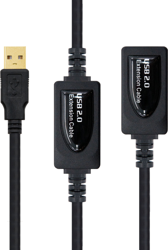 Nanocable - Cable USB 2.0 Nanocable Prolongador c/ Amplificador USB-A M/F 10 M