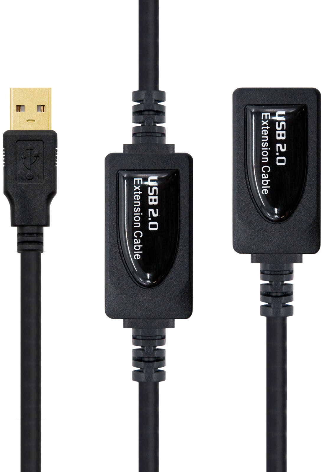 Nanocable - Cable USB 2.0 Nanocable Prolongador c/ Amplificador USB-A M/F 15 M