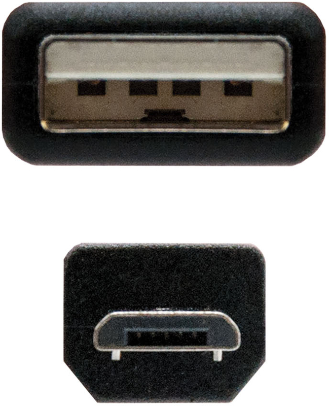 Nanocable - Cable USB 2.0 Nanocable USB-A/M para Micro-B/M 0.8 M