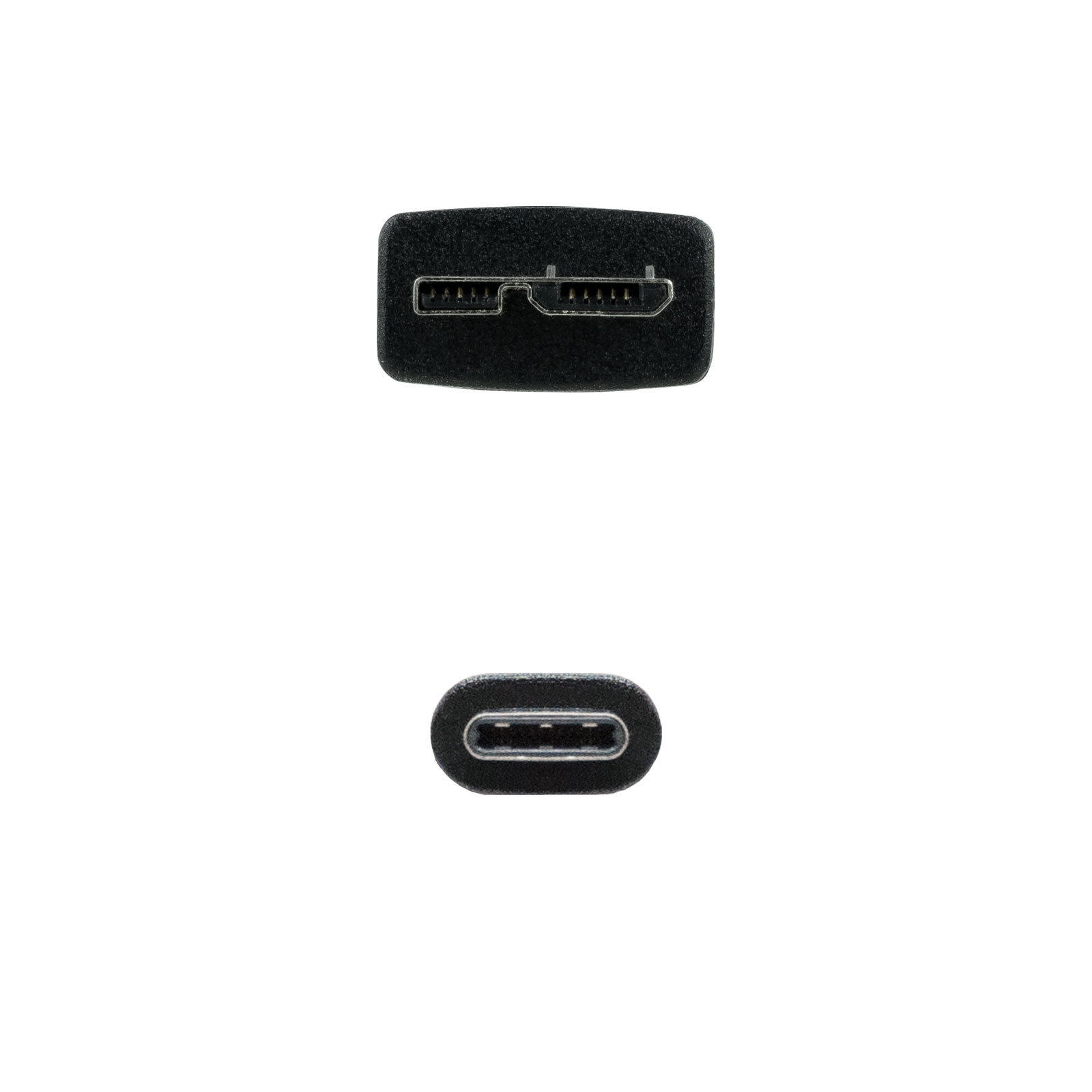 Nanocable - Cable USB 3.0 Nanocable USB-C/M-Micro USB-B/M 1 M Negro