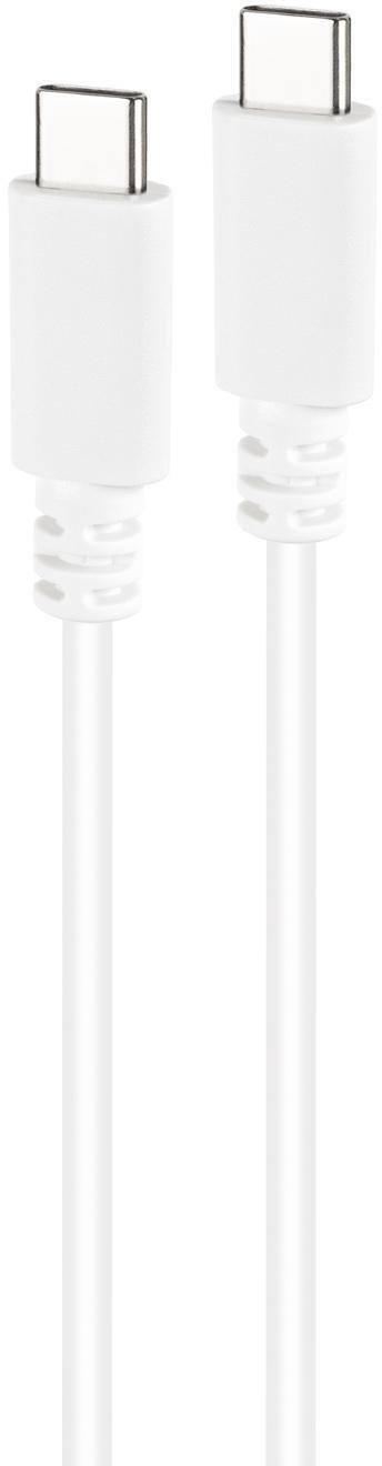 Nanocable - Cable USB 2.0 3A Nanocable USB-C M/M 1.5 M Blanco