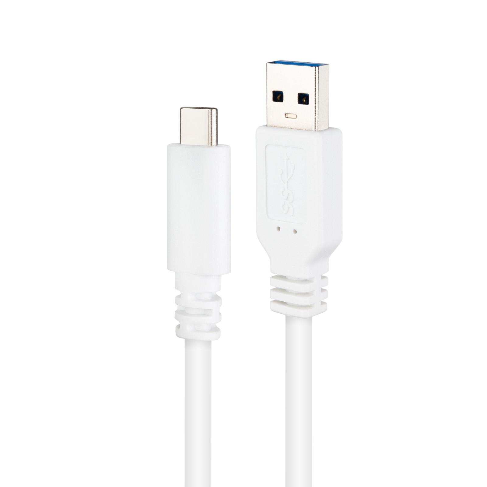 Nanocable - Cable USB 3.1 Gen2 Nanocable 10Gbps 3A USB-C/M - A/M 1 M Blanco