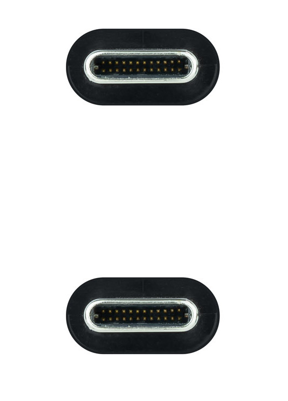 Nanocable - Cable USB-C 3.1 Gen2 Nanocable 10Gbps 5A 4K/60Hz 1.5 M Negro